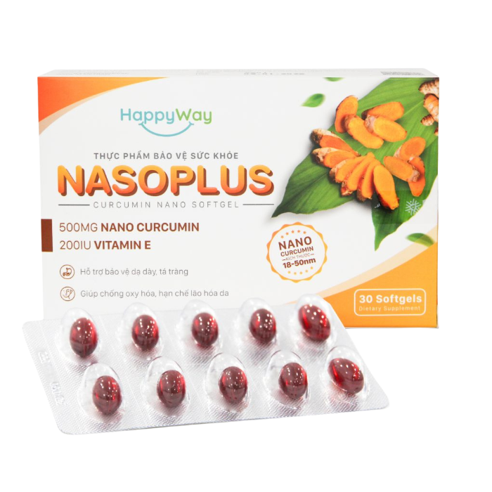 Viên uống hỗ trợ dạ dày NASOPLUS (Hộp 30 viên)
